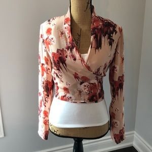 Aritzia Wrap Top NWOT